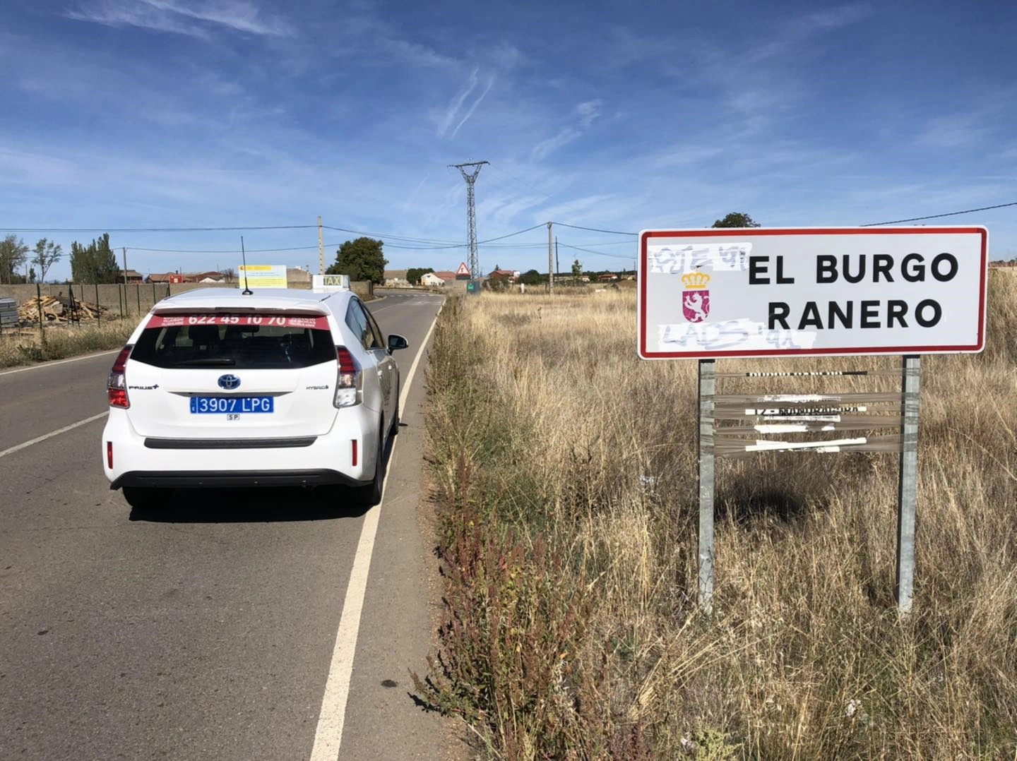 Taxi León El Burgo Ranero