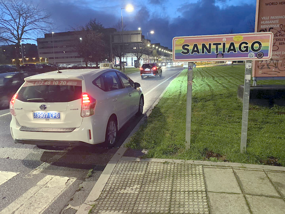 Taxi León Santiago de Compostela