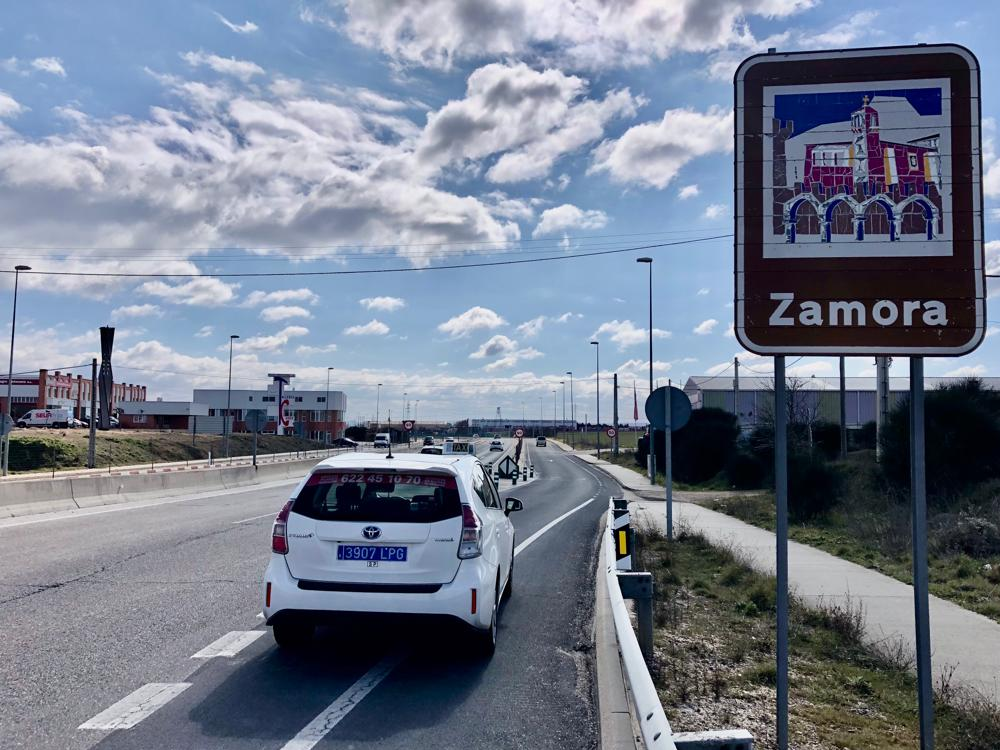 Taxi de León en Zamora