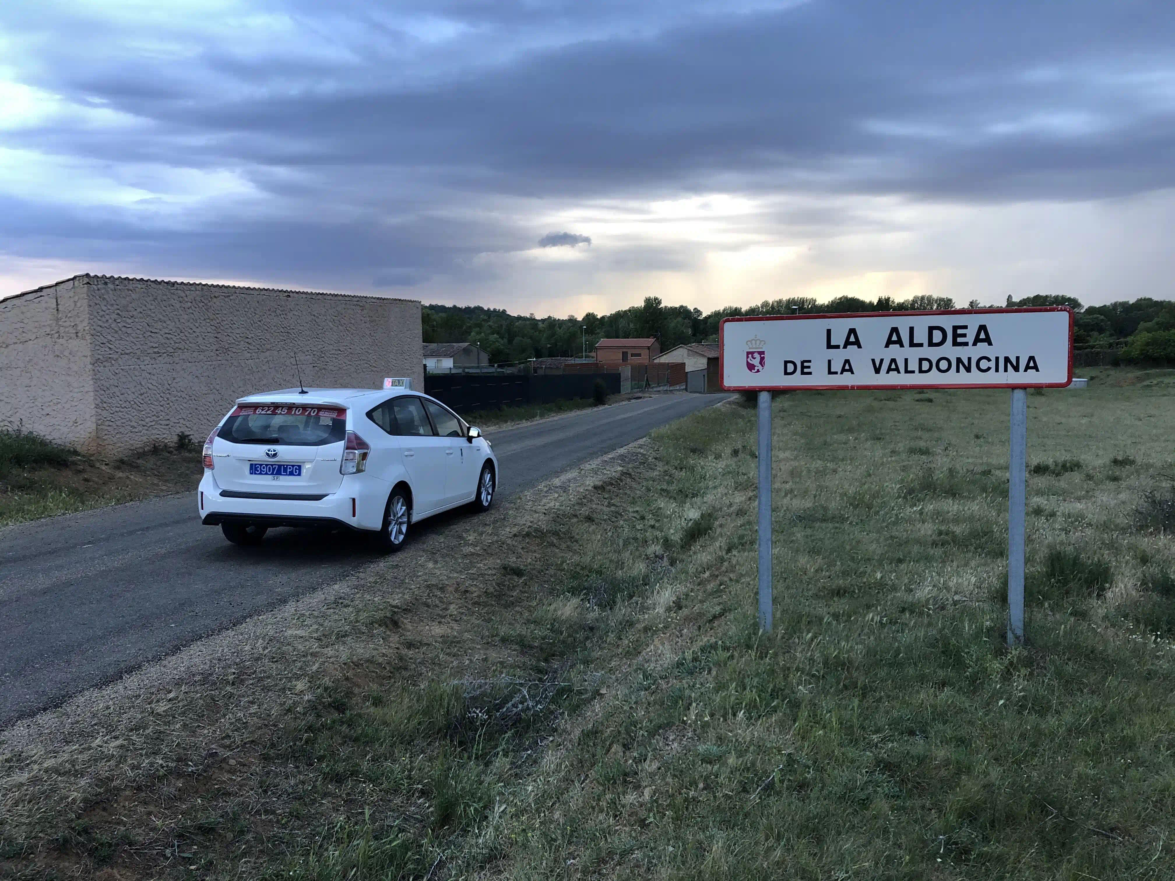 taxi La Aldea de la Valdoncina