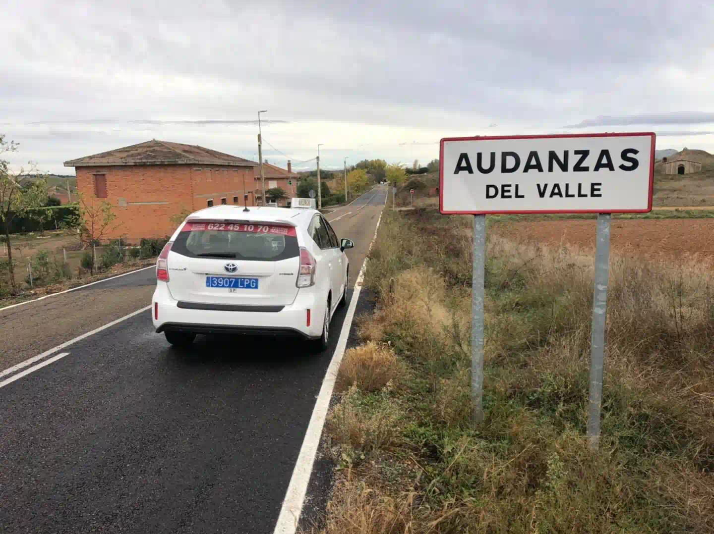 taxi Calzada del Coto Audanzas del Valle
