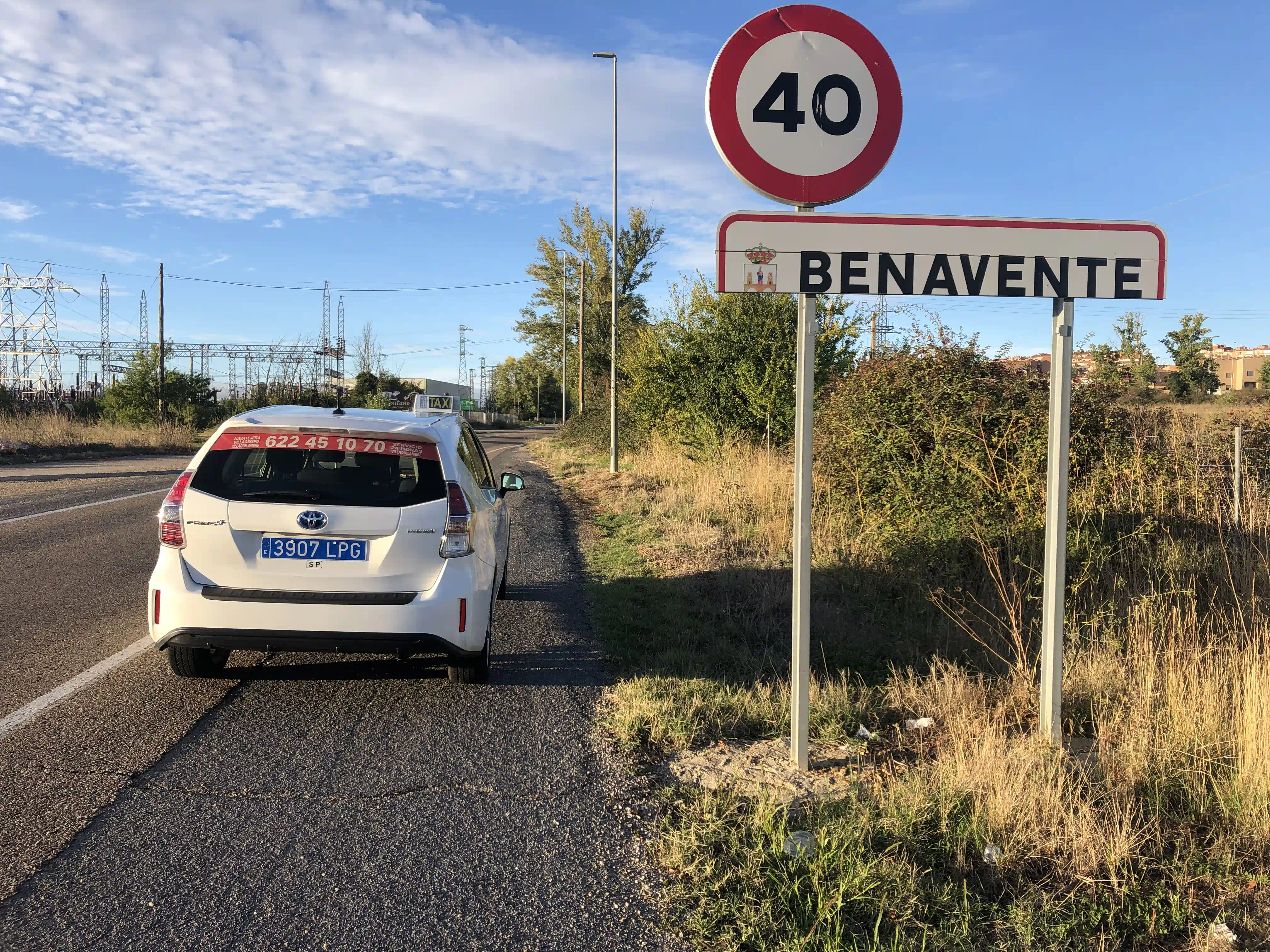 taxi León Benavente