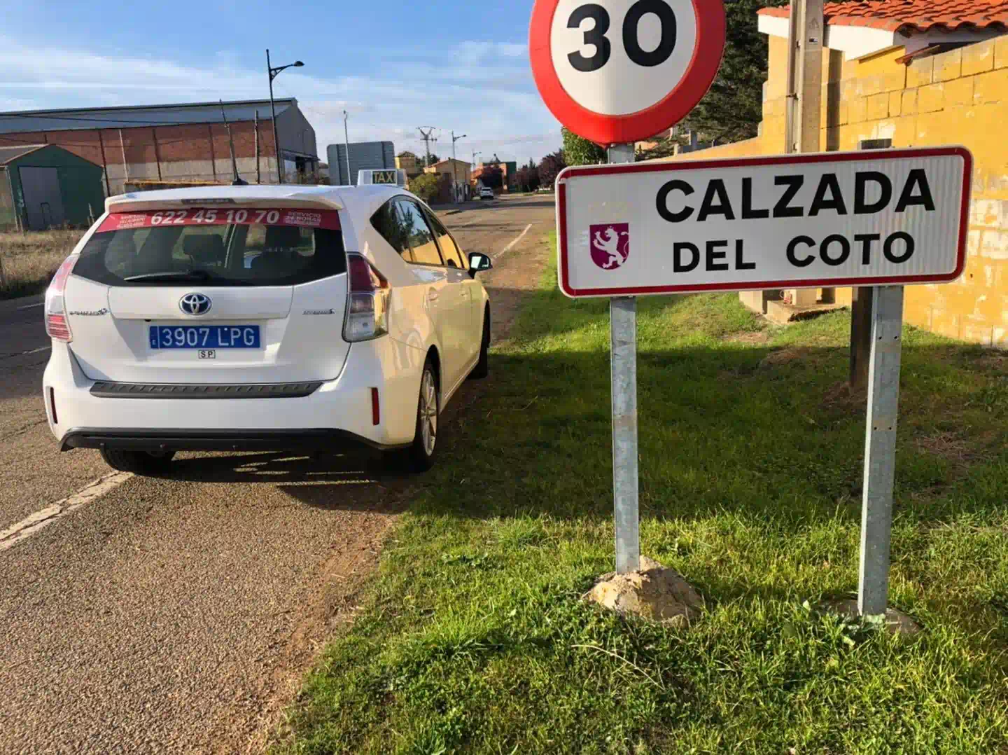 taxi León Calzada del Coto