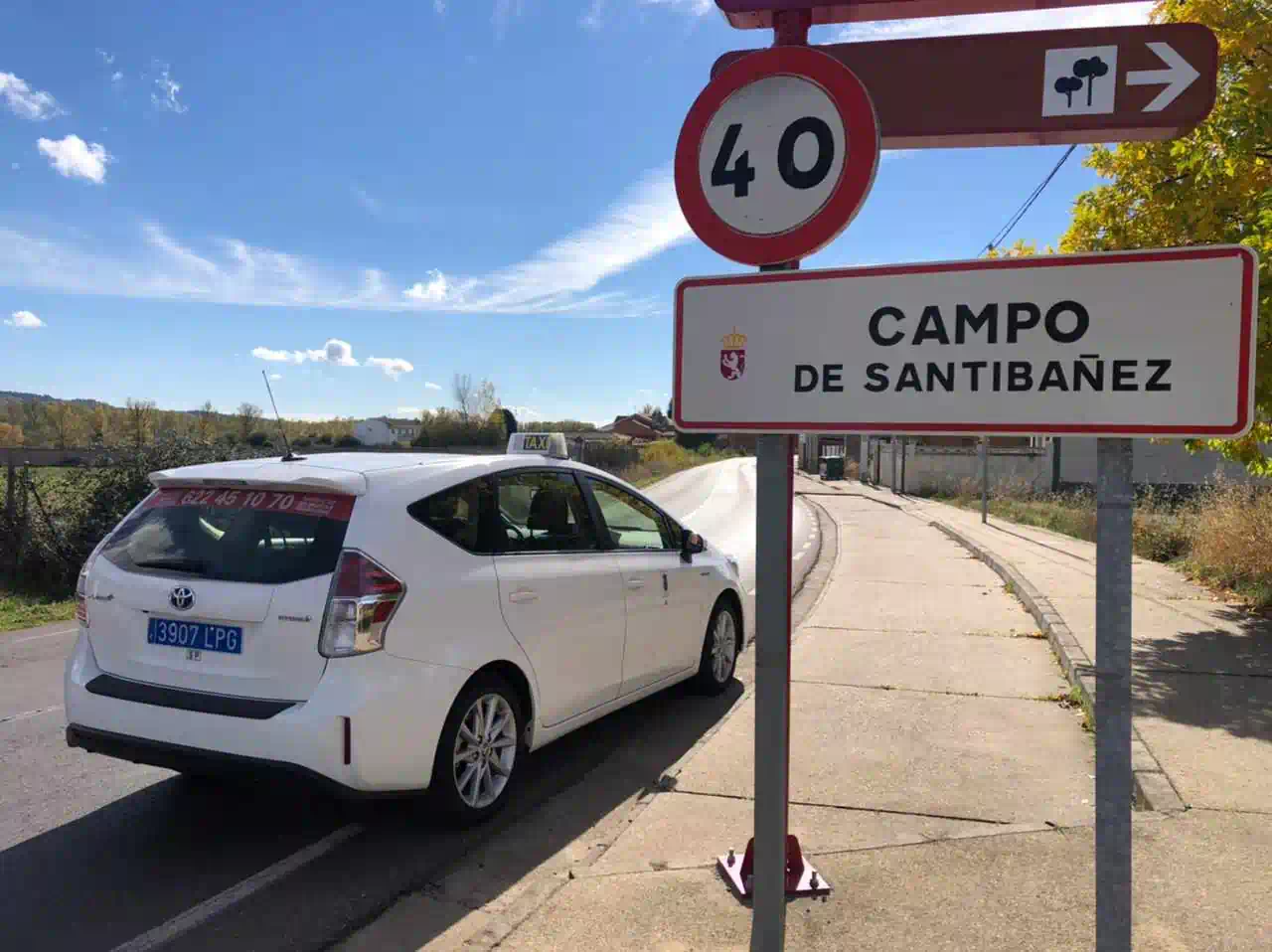 taxi Valbueno (León) Campo