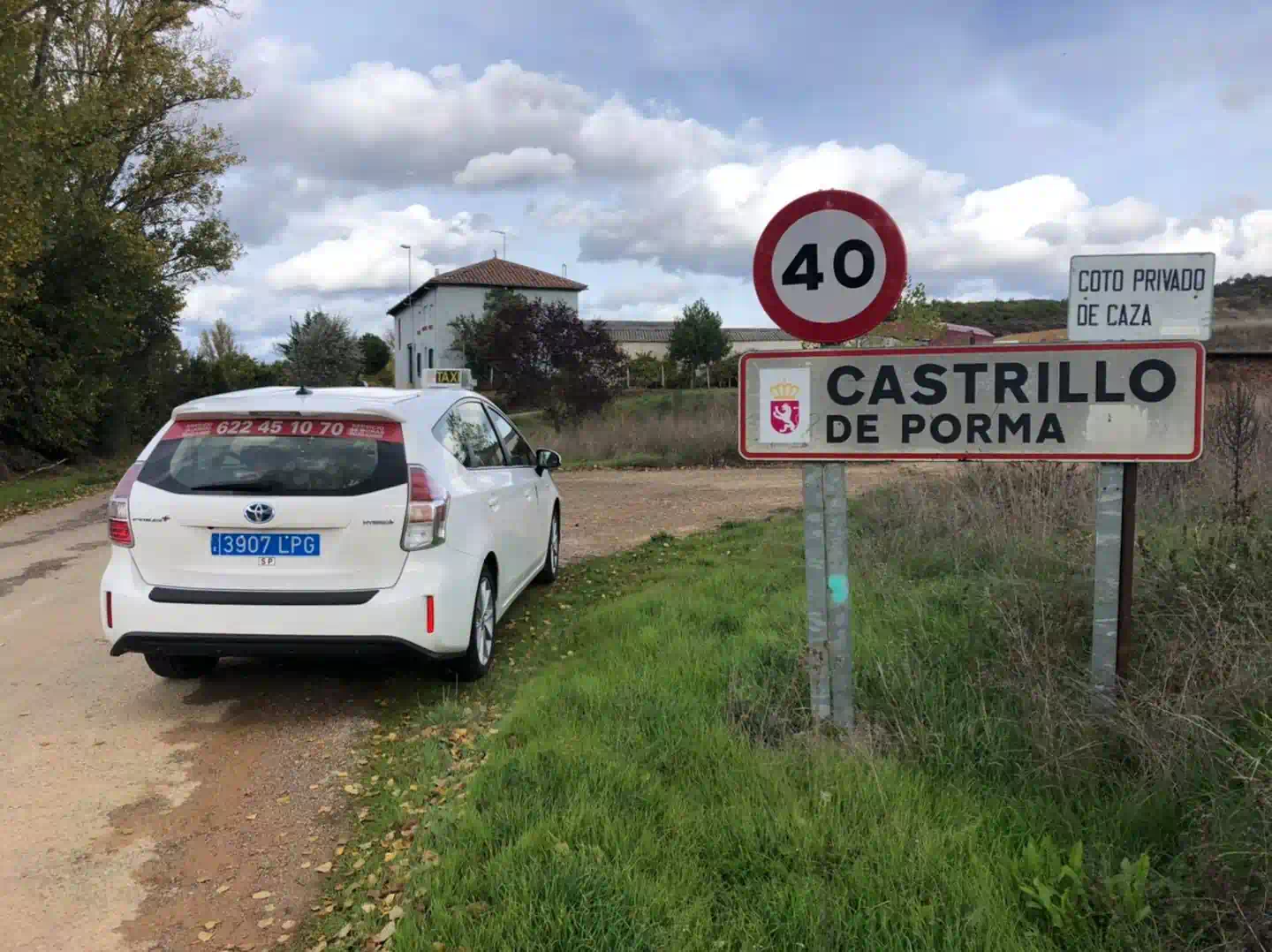 taxi Santa Cristina del Páramo Castrillo de porma