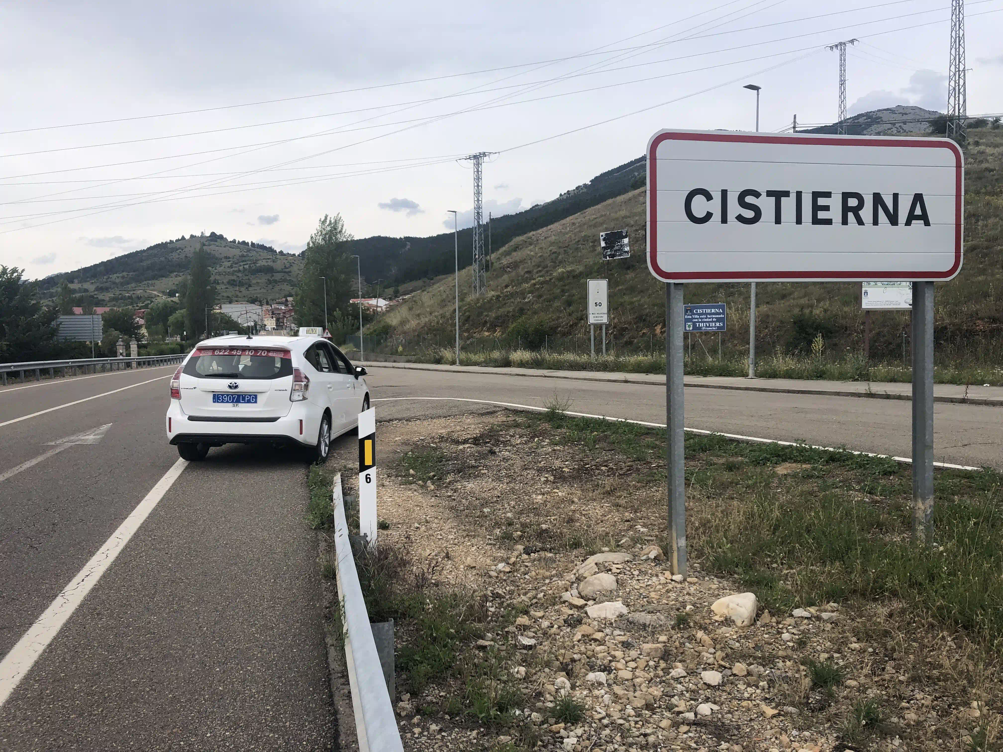 taxi Valdeiglesias Cistierna