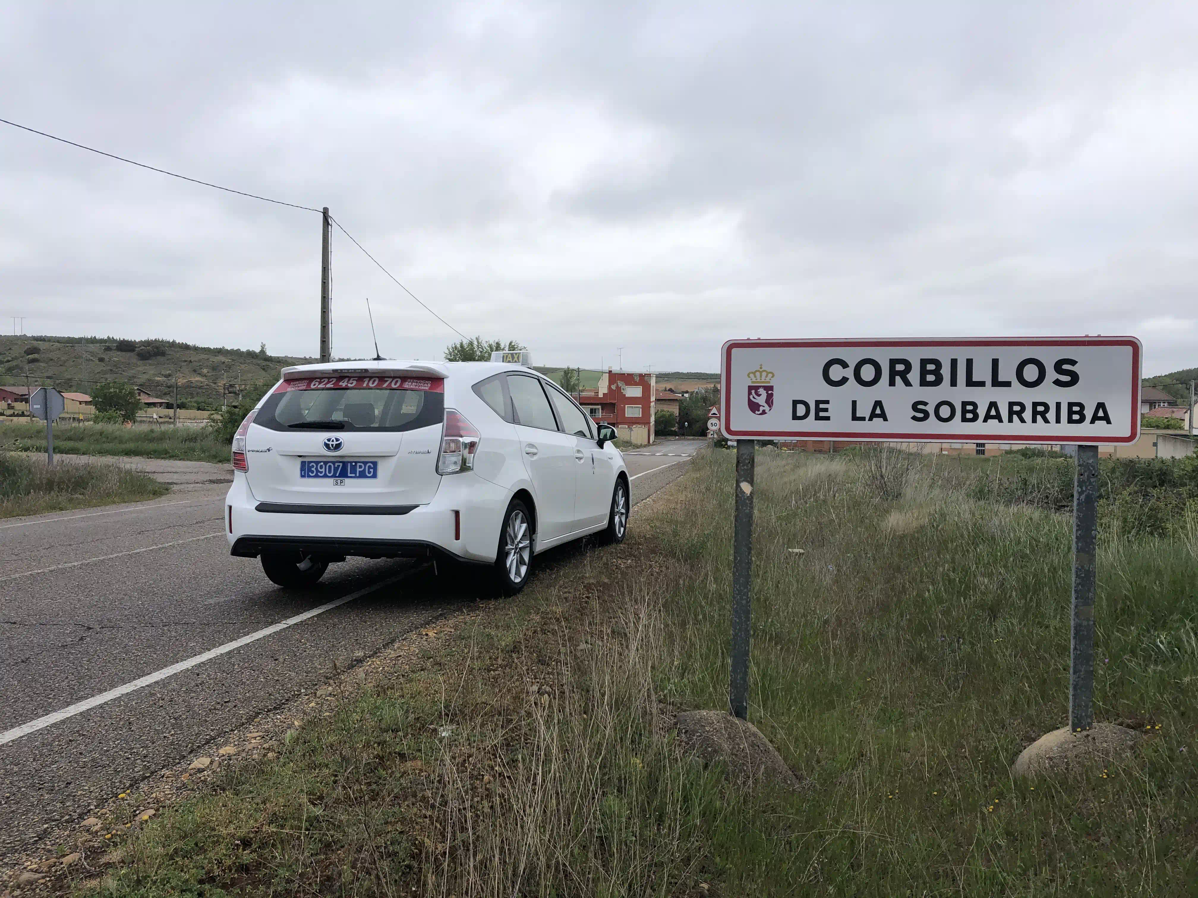 taxi Corbillos de la Sobarriba León