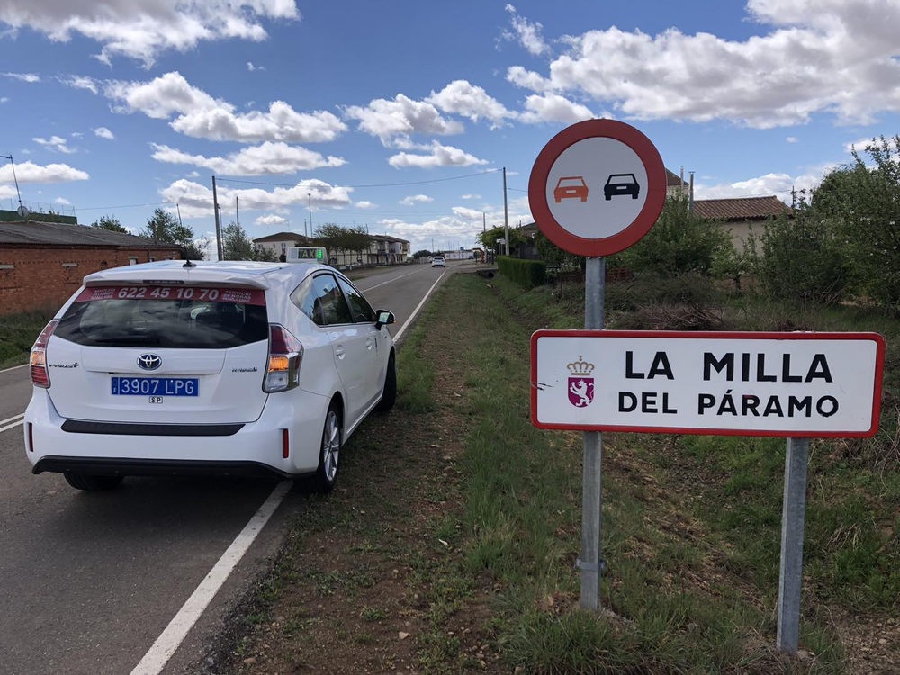 Taxi León La Milla del Páramo