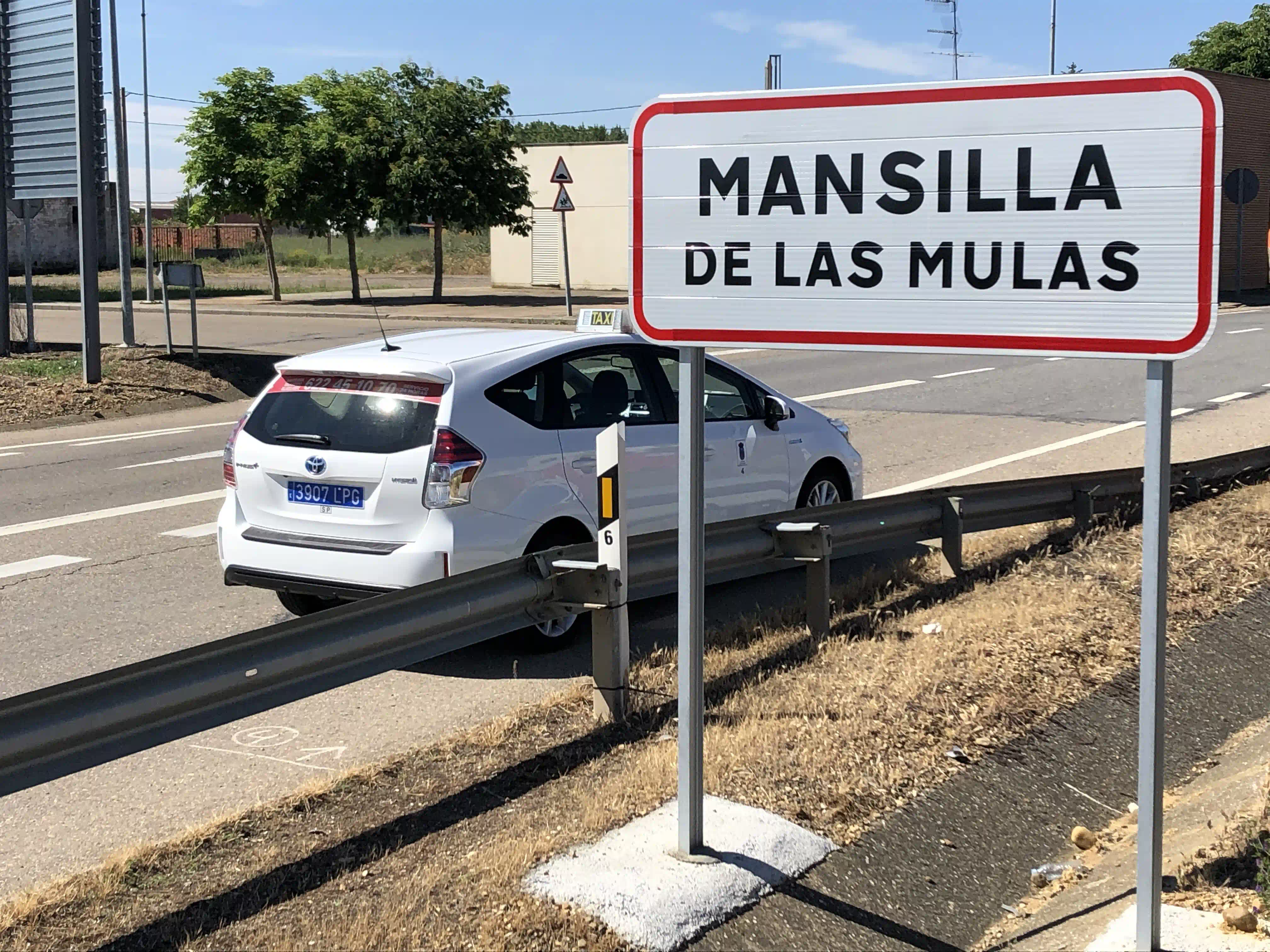 taxi Mansilla de las mulas Castrotierra de Valmadrigal