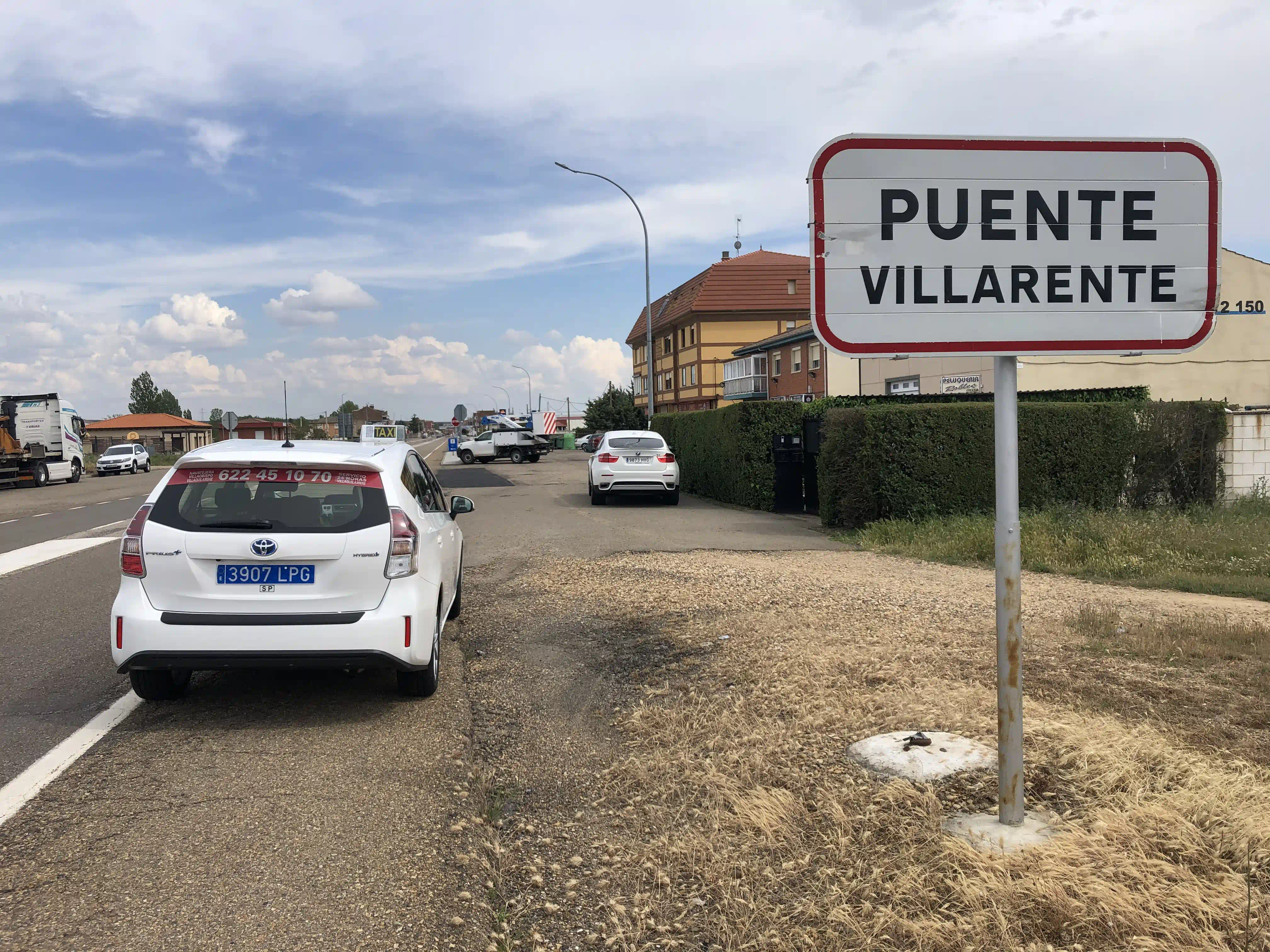 taxis Puente Villarente León