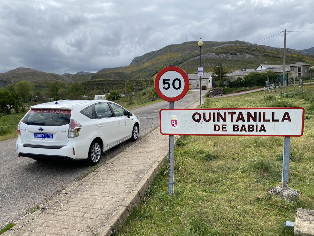 Taxi León Quintanilla de Babia