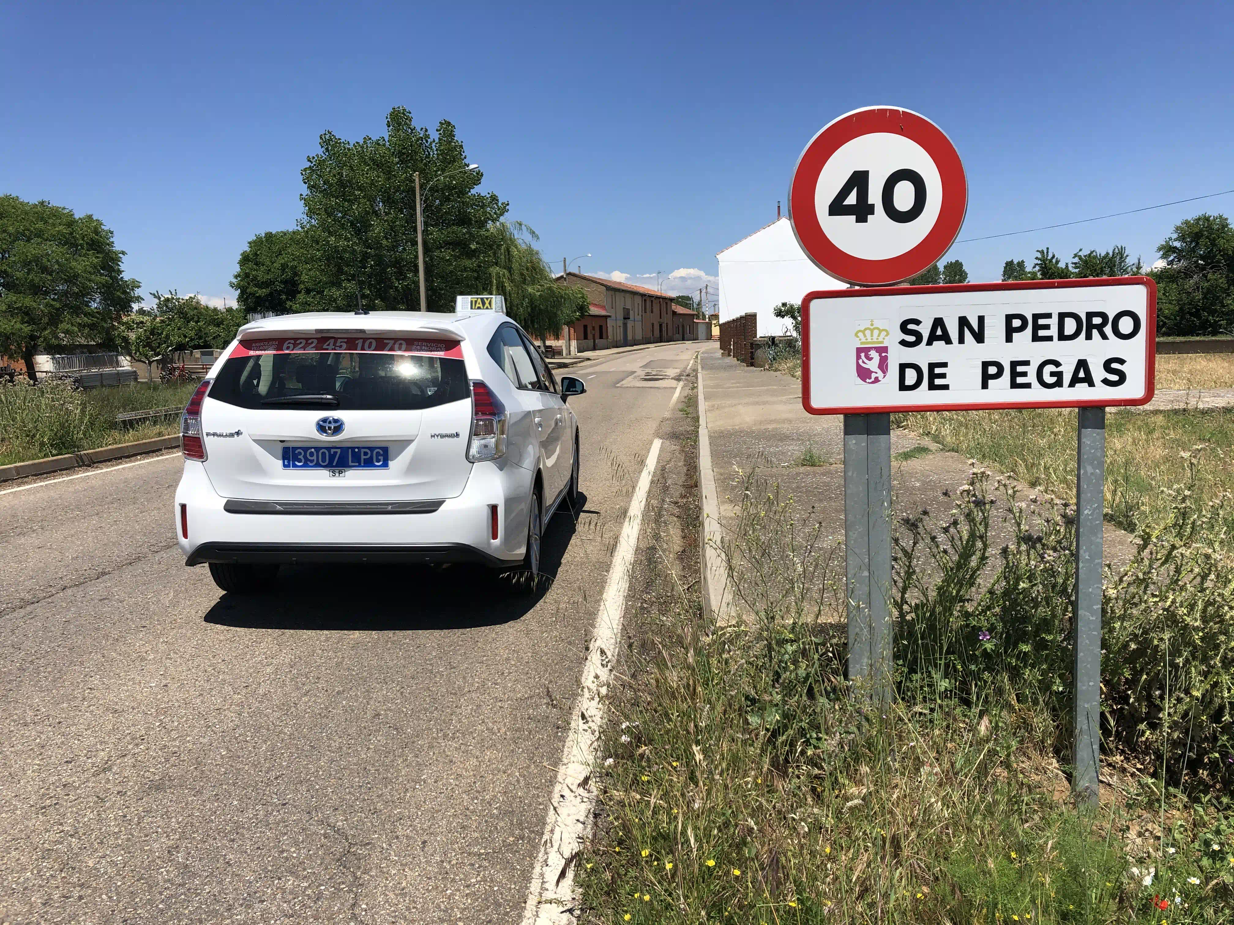 taxi Valdelaloba San Pedro