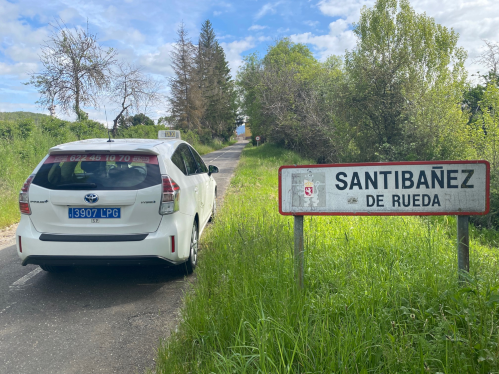 Taxi León Santibañez de Rueda