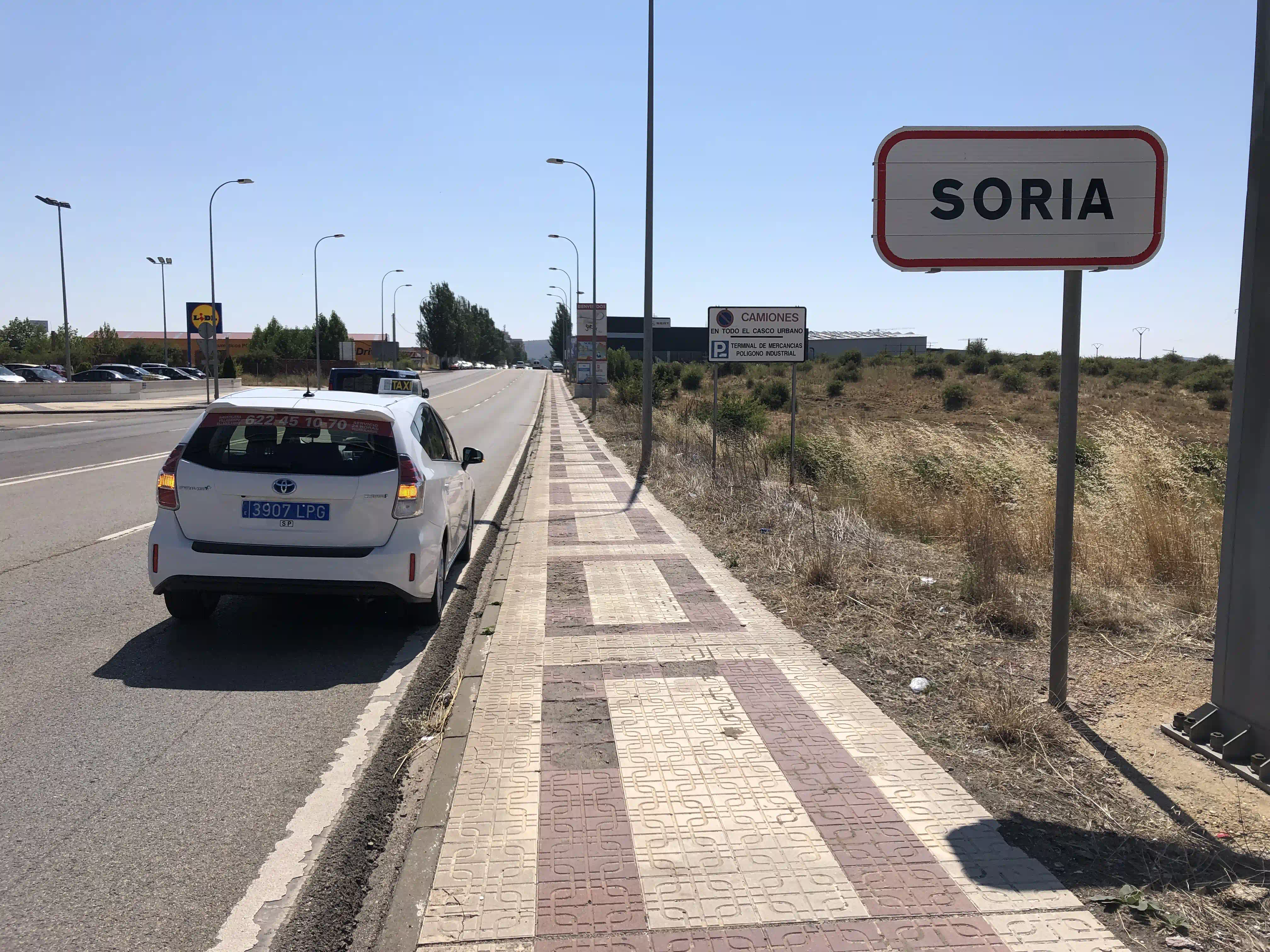 taxi León Soria