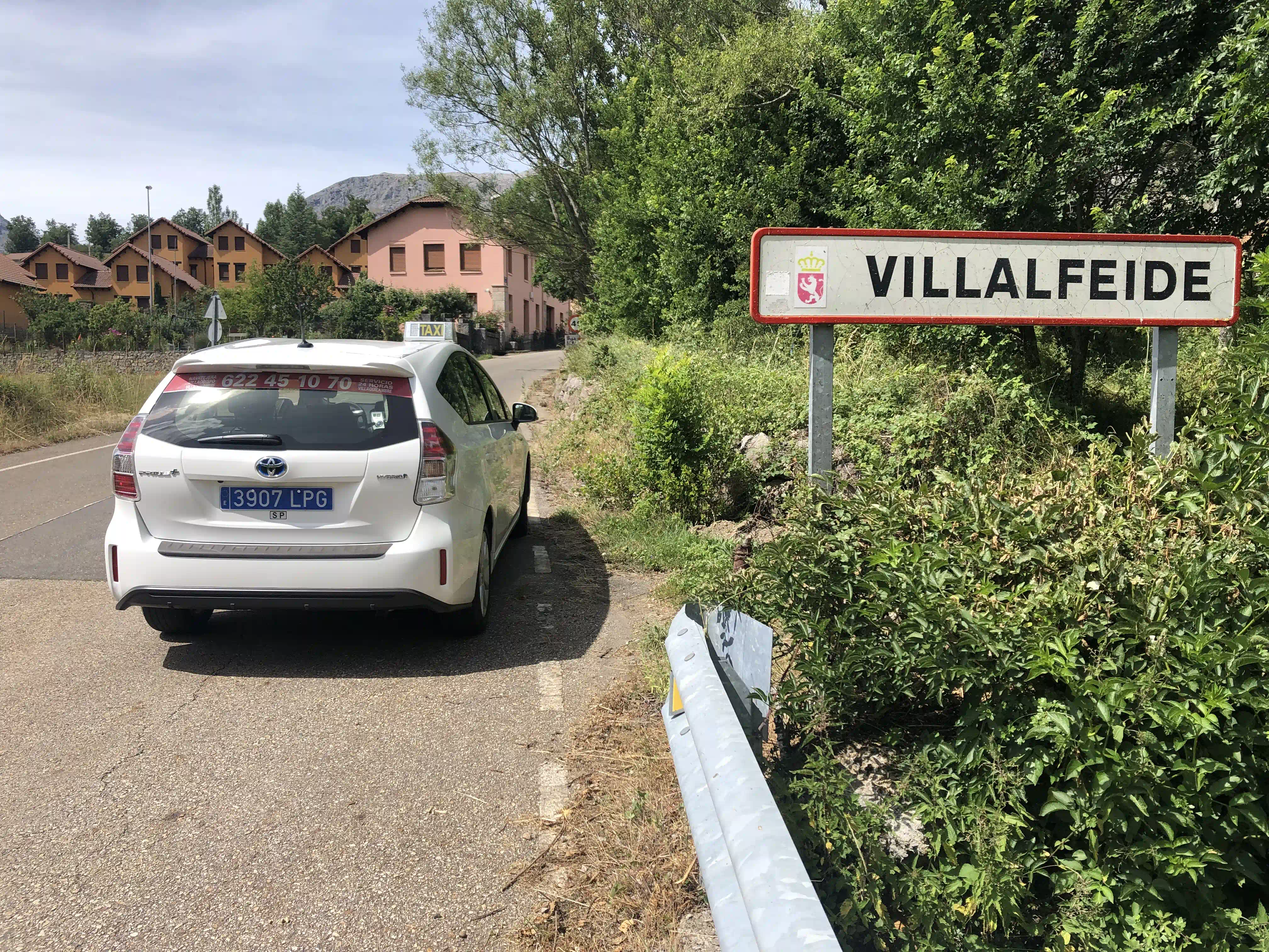 taxi Villeza Villalfeide